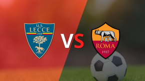 EN VIVO: Finaliza la primera parte con ventaja 1-0 para Roma sobre Lecce