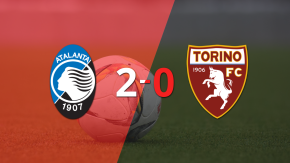 Atalanta le ganó con claridad a Torino por 2 a 0