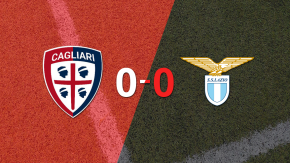 Cagliari y Lazio no se sacaron ventaja y terminaron sin goles