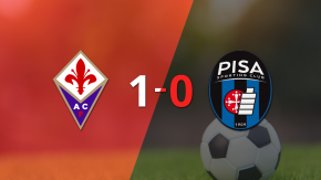 Fiorentina derrotó 1-0 a Pisa con un gol de Moise Kean