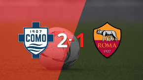Como 1907 supera por 2-1 a Roma tras dar vuelta el partido