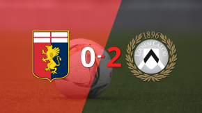 Udinese demuestra su superioridad ante Genoa con un 2 a 0