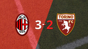 Milan superó 3-2 a Torino en un partidazo