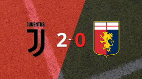 Juventus deja a Genoa en cero con un triunfo 2-0