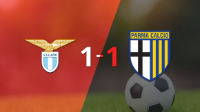 Lazio resolvió su juego de la fecha 31 con un empate 1-1 frente a Parma