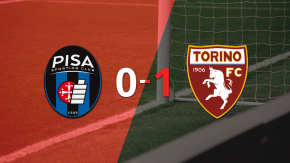 Pisa sufrió una derrota por 1-0 ante Torino con el gol de Che Adams