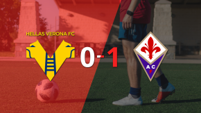 A Fiorentina no le sobró nada, pero venció a Hellas Verona por 1 a 0