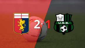 Sassuolo no pudo con Genoa y perdió 2 a 1