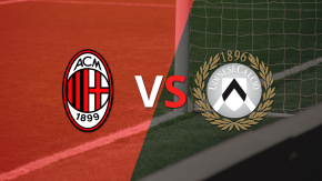 EN VIVO: Udinese supera a Milan por 3-0
