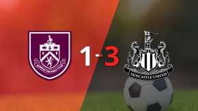 En una fiesta de goles, Newcastle United liquidó a Burnley por 3 a 1