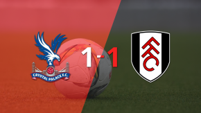 Reparto de puntos en el empate a uno entre Crystal Palace y Fulham