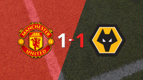 Manchester United y Wolverhampton empataron 1 a 1