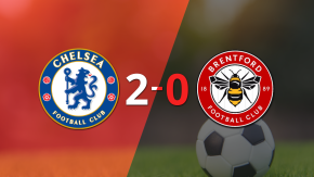 Chelsea marcó dos veces en la victoria ante Brentford en el estadio Stamford Bridge