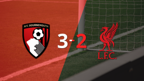 Liverpool terminó cayendo derrotado con Bournemouth con un gol agónico