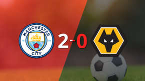 Manchester City dominó a Wolverhampton con un 2-0 en un partido electrizante