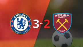 Chelsea venció por 3-2 a West Ham United con un gol agónico