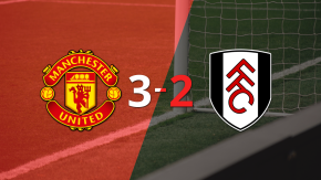 Fulham terminó cayendo derrotado con Manchester United 3 a 2 tras gol agónico