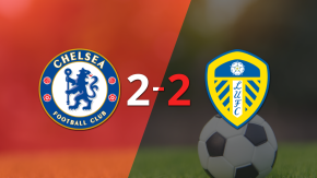 Chelsea y Leeds United igualaron 2 a 2