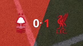 Con gol agónico de Alexis Mac Allister, Liverpool se impuso 1 a 0 ante Nottingham Forest
