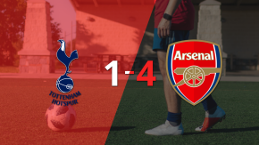 Arsenal ganó el Derbi del norte de Londres 4-1 con doblete de Eberechi Eze