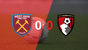 West Ham United y Bournemouth igualaron sin goles en el marcador