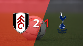 Fulham consiguió una victoria por 2 a 1 ante Tottenham