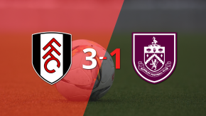 Fulham supera por 3-1 a Burnley tras dar vuelta el partido