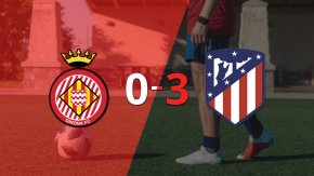 Atlético de Madrid aplastó a Girona con un 3 a 0