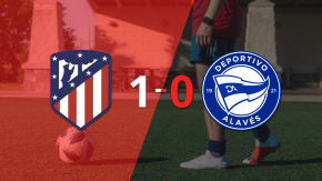 Alavés no pudo con Atlético de Madrid y cayó 1-0