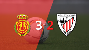 Mallorca logró sacar el triunfo 3-2 ante Athletic Bilbao con triplete de Vedat Muriqi
