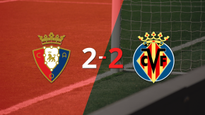 Con doblete de Gerard Moreno, Villarreal empató con Osasuna 2-2
