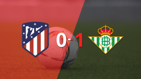 Betis se quedó con la victoria 1-0 ante Atlético de Madrid en el estadio el Metropolitano