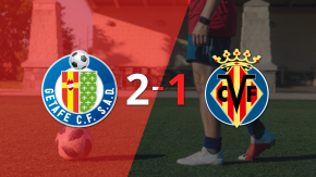 Villarreal no pudo con Getafe y cayó por 2-1 