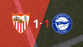 Sevilla y Alavés empataron 1 a 1