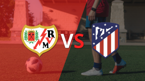 EN VIVO: Rayo Vallecano se va al descanso con una victoria parcial 2-0 sobre Atlético de Madrid