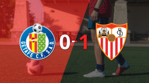 Solitario gol le da triunfo 1-0 a Sevilla sobre Getafe