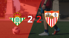 Betis y Sevilla firman tablas 2-2 en el Derbi de Sevilla