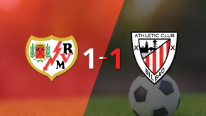 Rayo Vallecano resolvió su juego de la fecha 26 con un empate 1-1 frente a Athletic Bilbao