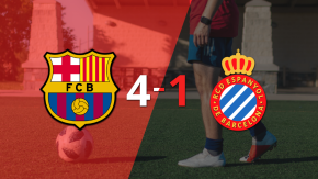 El derbi catalán fue para Barcelona por 4 a 1, con doblete de Ferran Torres