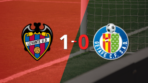 Getafe perdió 1-0 ante Levante