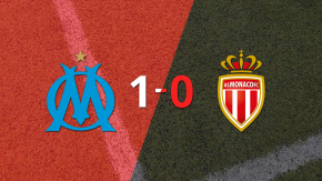 Olympique de Marsella derrotó 1-0 a Mónaco