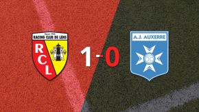 Lens le ganó 1-0 a Auxerre
