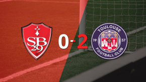 Toulouse domina y gana con un sólido 2-0 a Stade Brestois