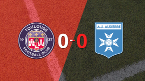 Toulouse y Auxerre no se hicieron daño y empataron sin goles