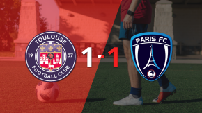 Empate agónico de Toulouse ante Paris FC con un decisivo gol de Julián Vignolo