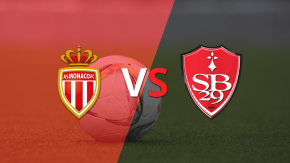 EN VIVO: Victoria parcial 1-0 de Mónaco sobre Stade Brestois al finalizar el primer tiempo