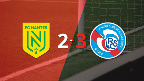 Joaquín Panichelli ayudó con doblete a RC Strasbourg en victoria 3-2 frente a Nantes