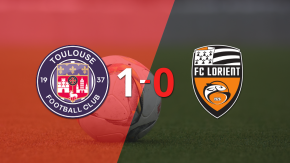 Toulouse venció a Lorient 1 a 0 en el Stadium de Toulouse
