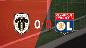 Sin goles, Angers y Olympique Lyon igualaron el partido