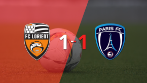 Lorient y Paris FC igualaron 1 a 1